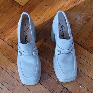 Free People Double Stack Loafer